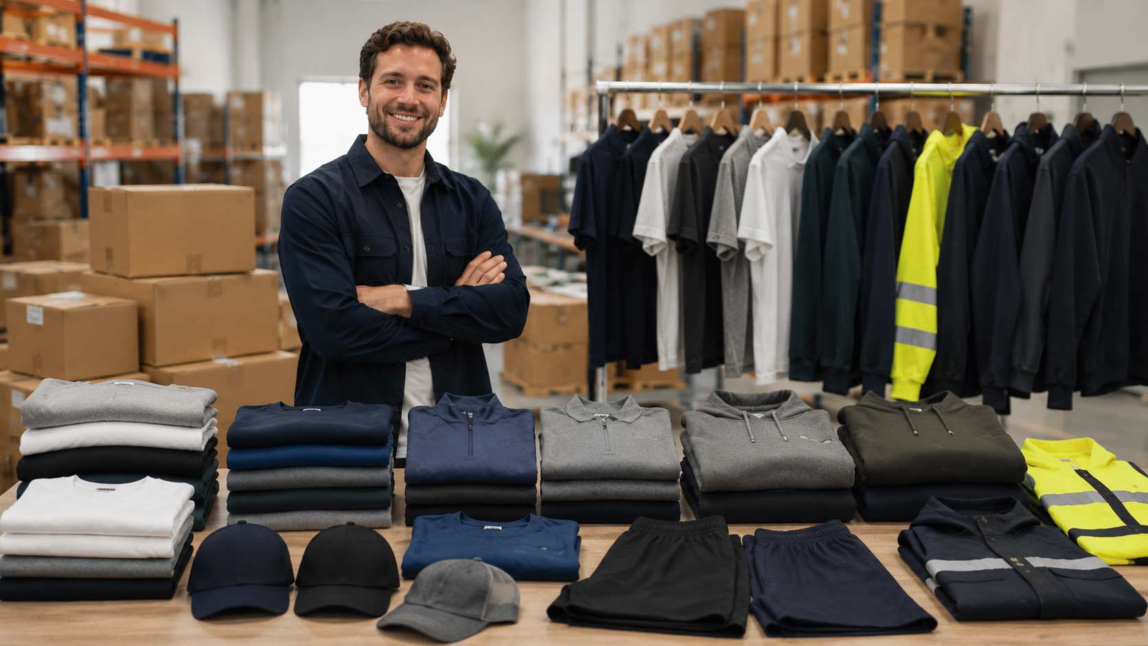 Shop by partner and group blank apparel products to save on shipping