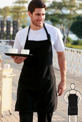 FULL BIB APRON WITH POCKET