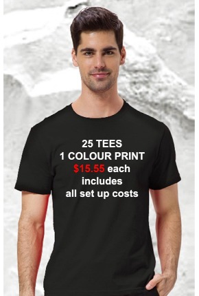 CUSTOM PRINTED T-SHIRTS